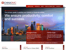 Tablet Screenshot of china-dmc.com